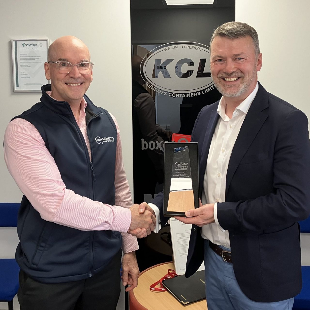 Supplier of the Year Award